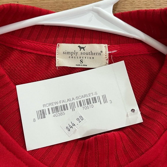 NEW SIMPLY SOUTHERN FALALA
HOLIDAY LONG SLEEVE
CREW SWEATSHIRT Small - Picture 5 of 6